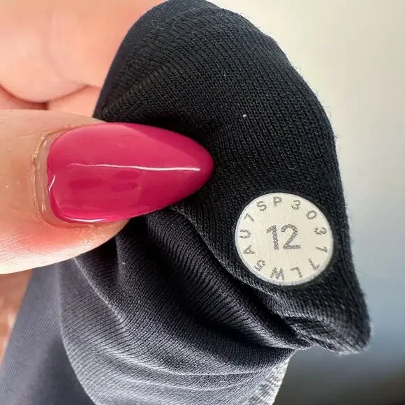 Lululemon Box It Out Tight Heathered Grey Black W5AU7S Luxtreme Leggings 12 - Picture 15 of 16